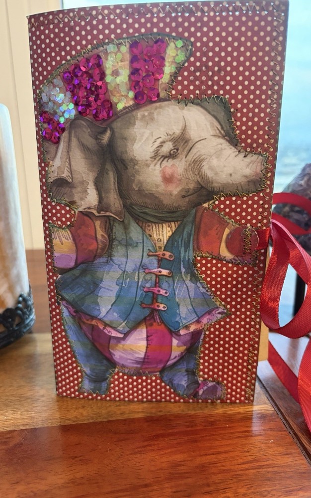 Junk Journal - Center Ring Dreams – A Handmade Circus-Inspired Journal