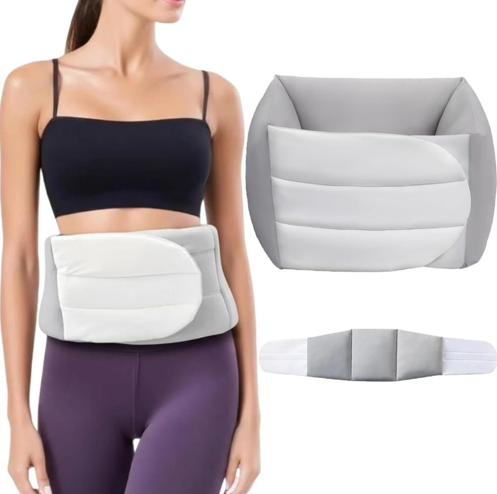 Night Align Support Pillow Adjustable Lumbar Support Cushion with Ergonomic...