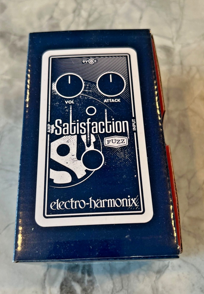 Electro-Harmonix SATISFACTION Fuzz Guitar Effect Pedal