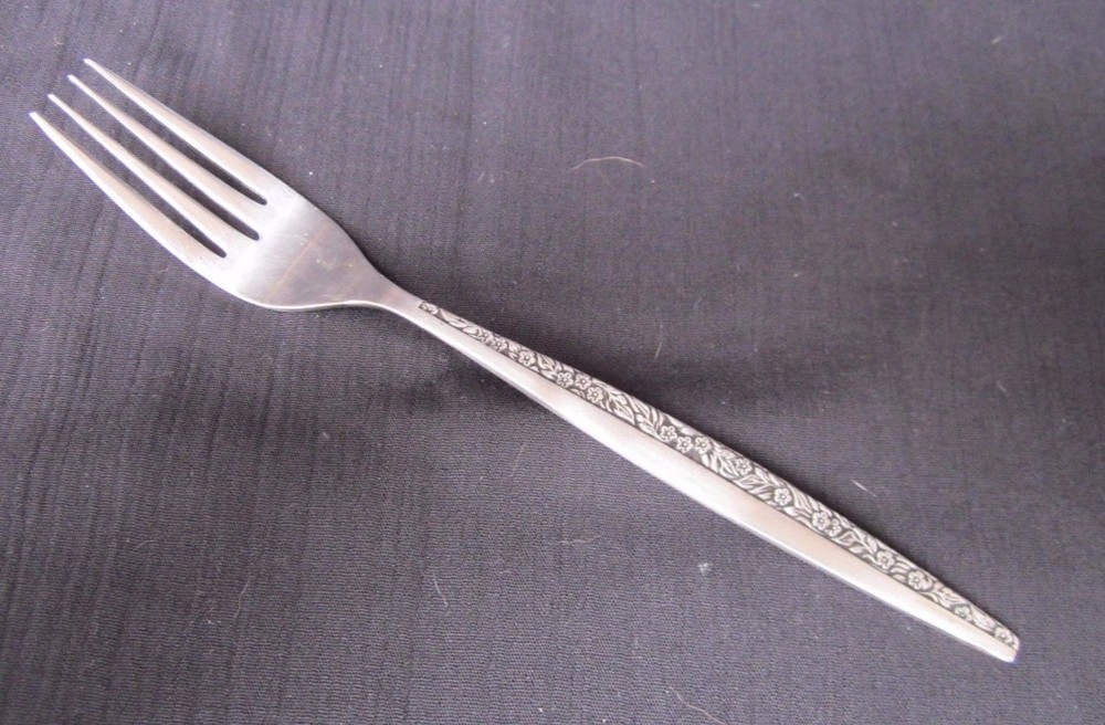 COVENTRY Flatware Stainless Japan "BOUQUET" Pattern 7.5" Dinner Fork 1 Piece