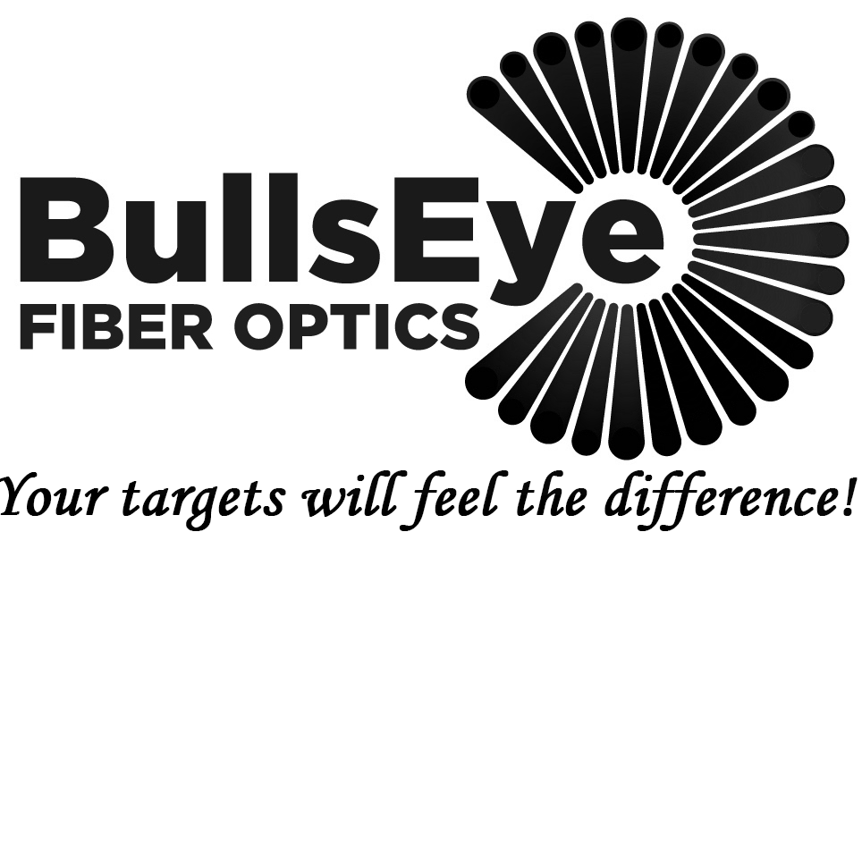 Fluorescent inserts MuzzleLoader Defender Poly 2 x2" BullsEye FIBEROPTIC 2mm
