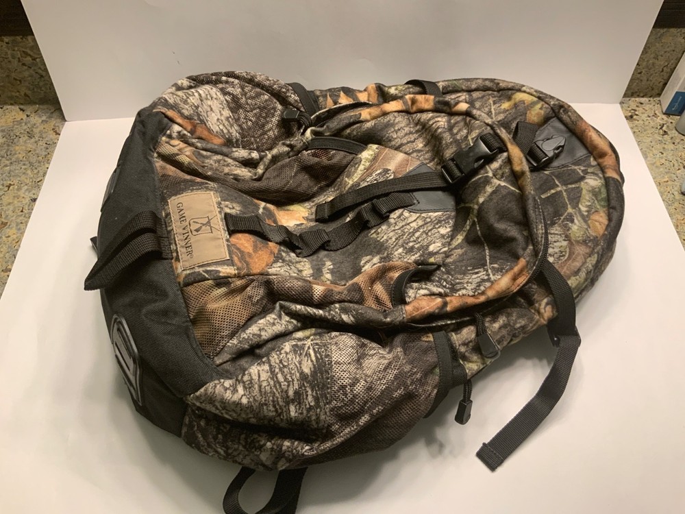 Game Winner Camo Backpack Several pockets