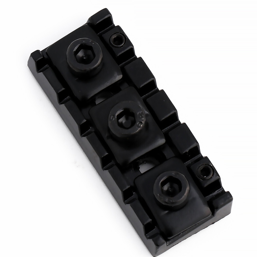 Guitar String Locking Nut for Floyd Rose Style Locking Guitar Tremolo Black