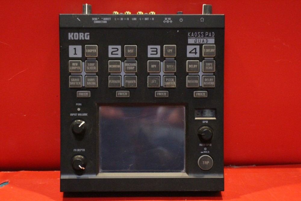 USED Korg KAOSS PAD QUAD Dynamic Effect Processor KP U2132  240209