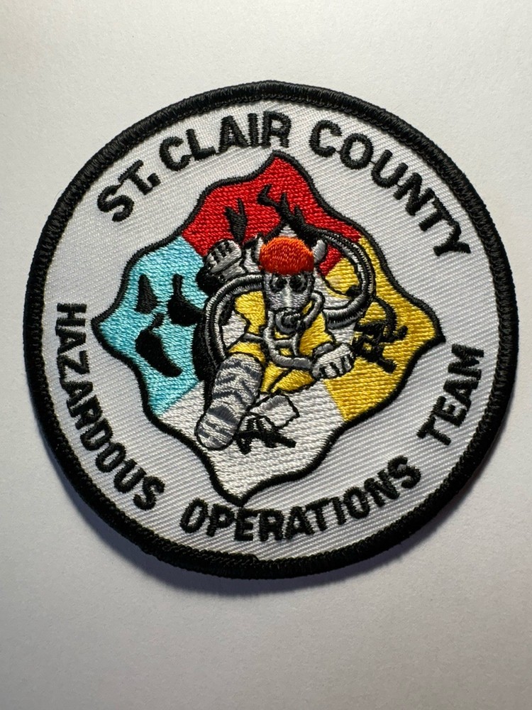Saint Clair County Michigan Hazardous Operations Team Patch