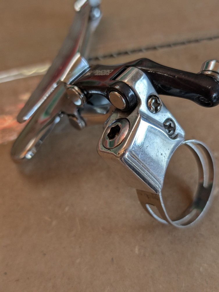 Shimano XT FD-M732 Bottom Pull Derailleur 1-1/4 Clamp 31.8
