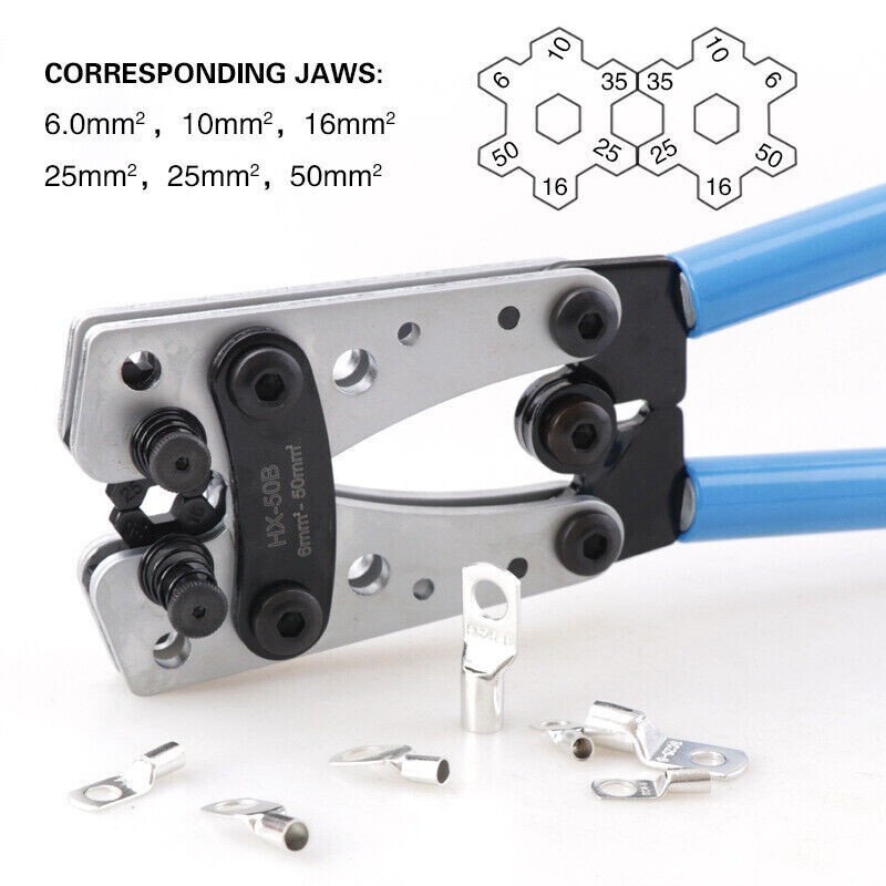 200Pcs Assorted Copper Ring Lugs Terminal Wire Bare Cable Crimp Connectors Kit