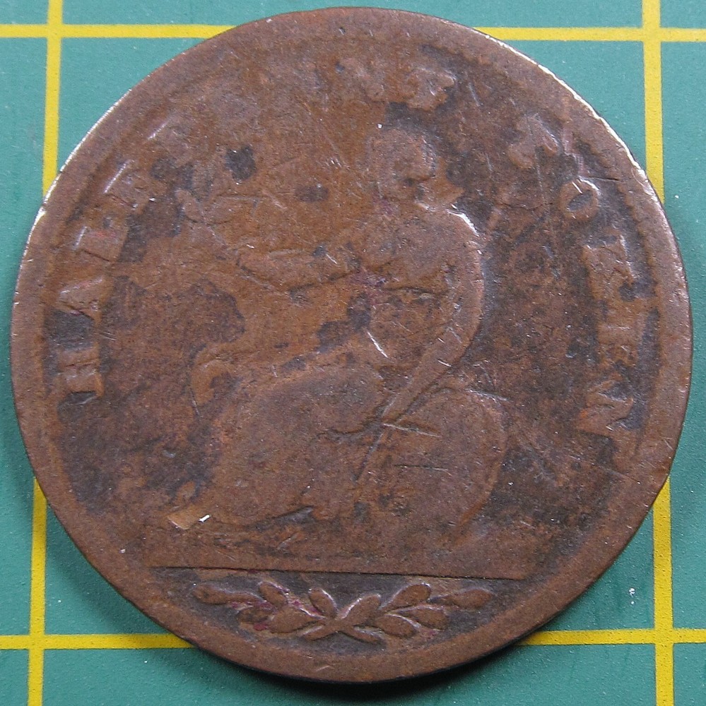 Wellington Halfpenny Token WE-2B4