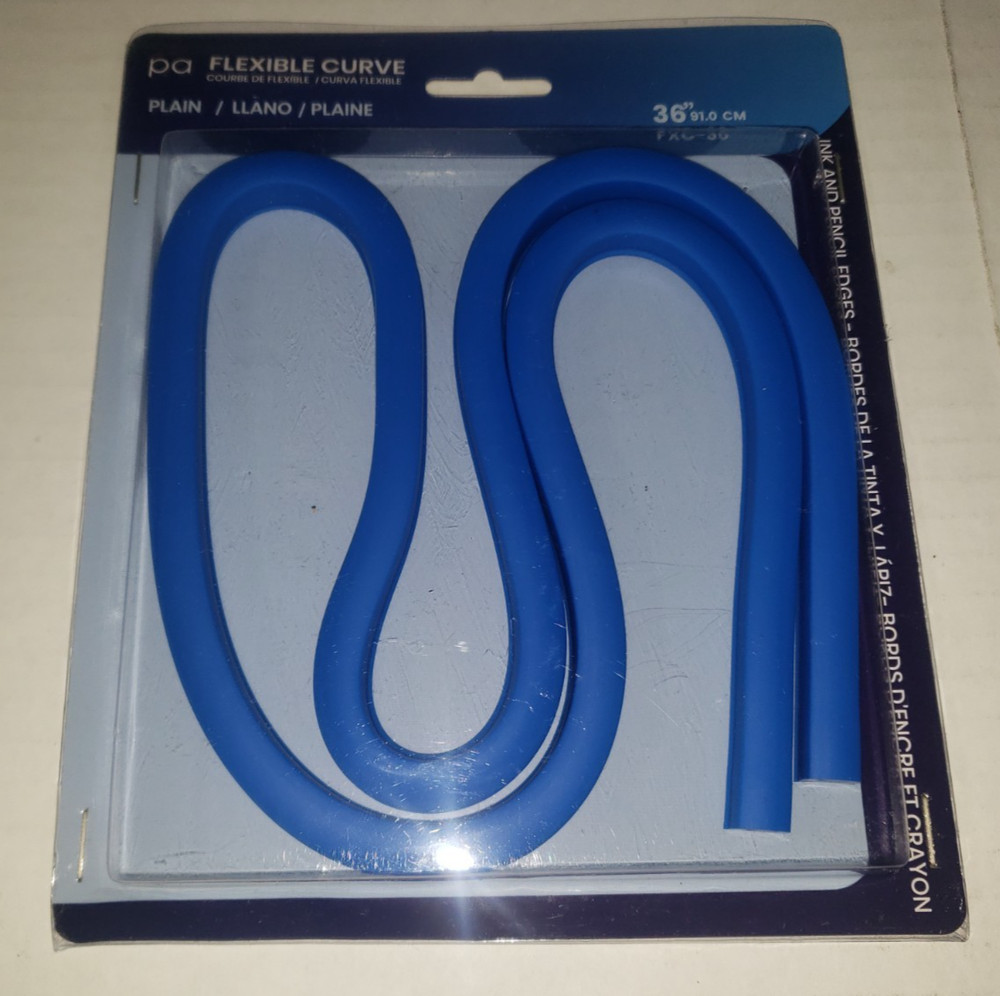 Pacific Arc Flexible Curve 36" Inking Edge for Drawing & Pattern Making FXC-36