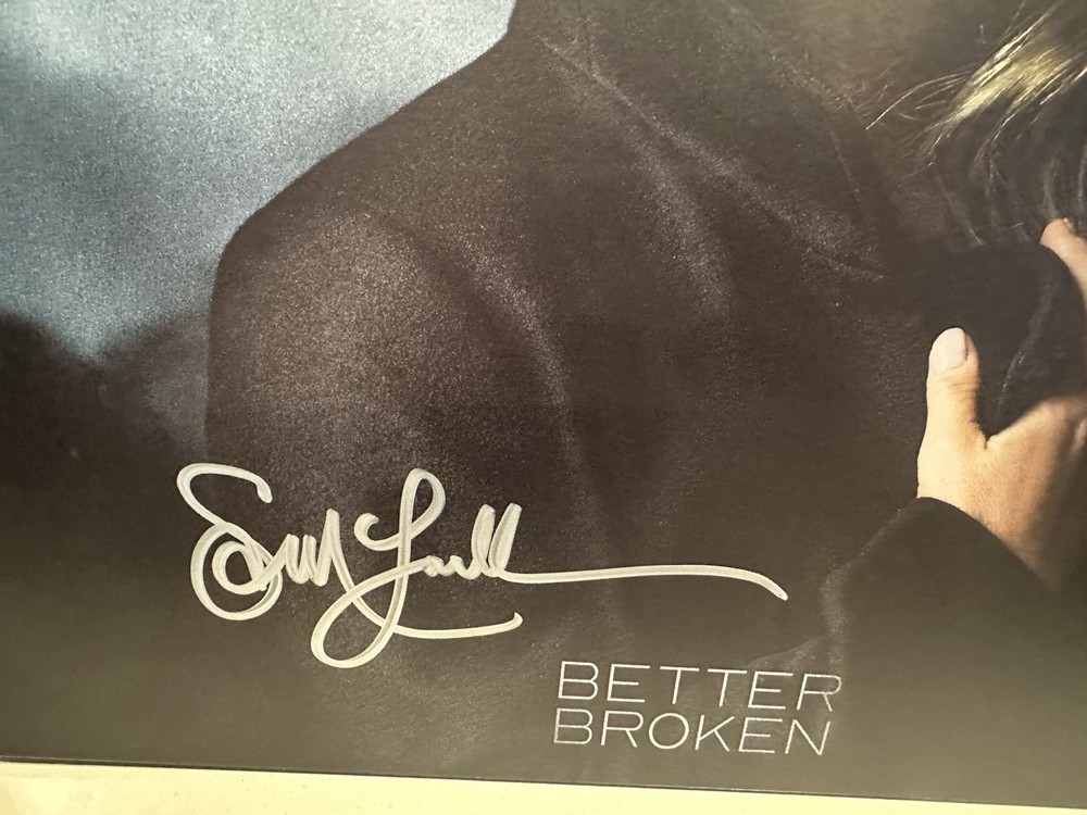 SARAH MCLACHLAN "Better Broken" SIGNED SLEEVE LP Record