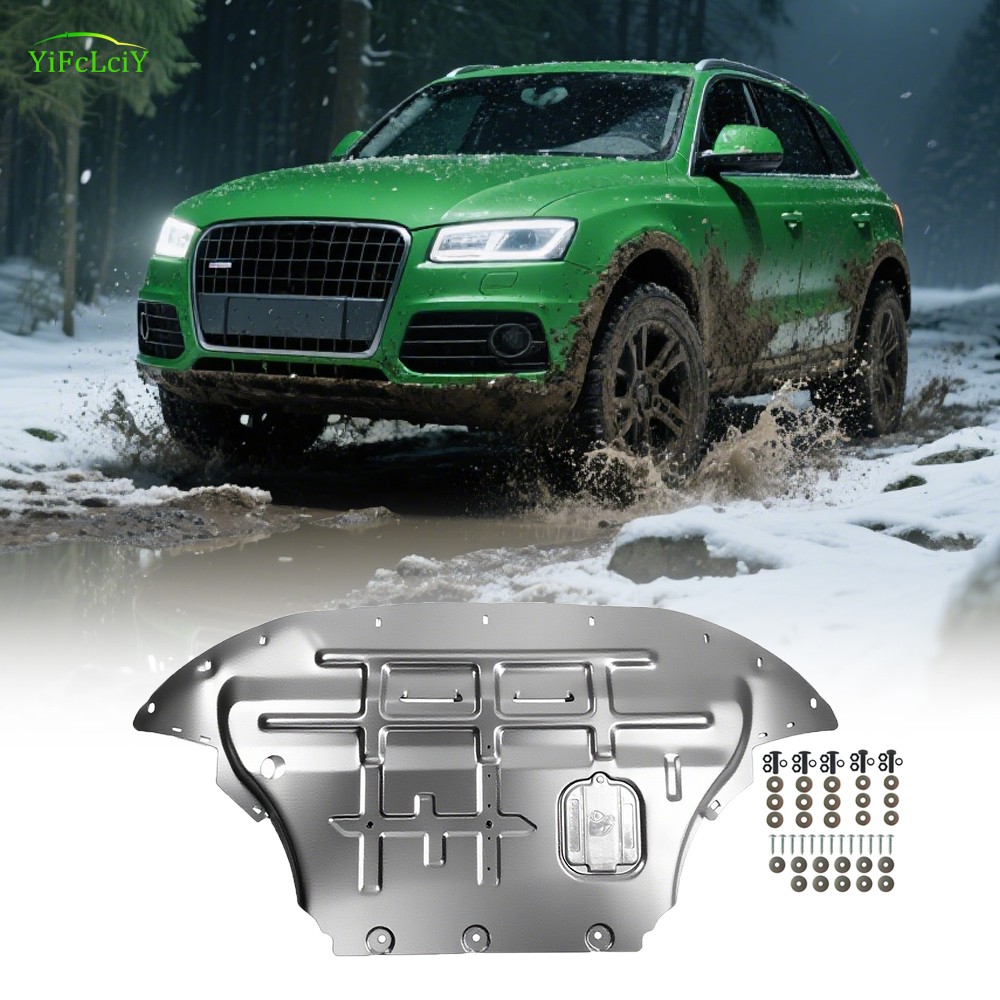Steel Engine Splash Shield For Audi Q5 2009-2017 Under Engine Cover Guard