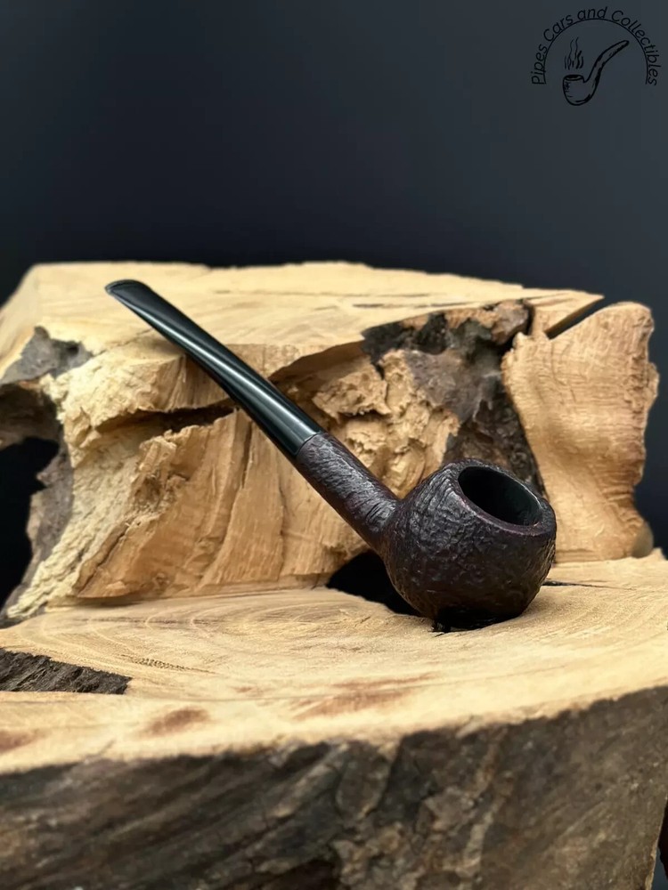 Comoy's Sandblast 336C Apple Shaped Smoking Pipe
