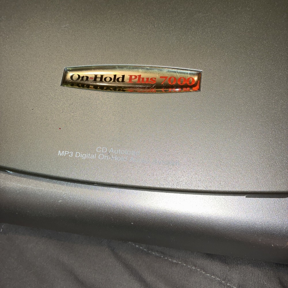 On-Hold Plus 7000 CD Autoload/MP3 Digital On-Hold Audio System