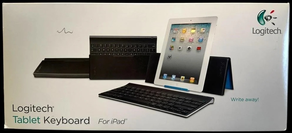Logitech 920-003676 Tablet Bluetooth Keyboard & Stand for iPad iPad 2 3 4 & Mini