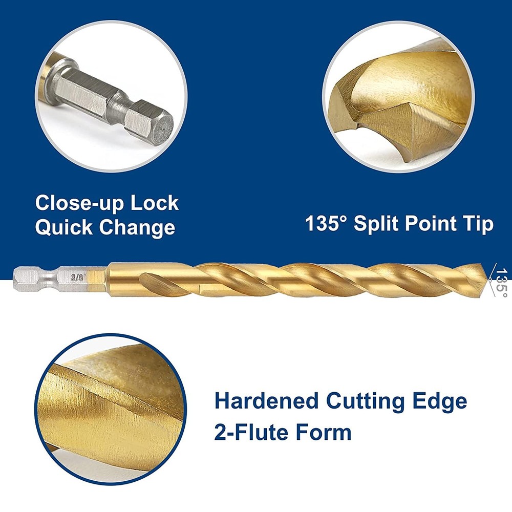 Super Strong Automatic Centre Punch Adjustable Spring Loaded Metal Drill Tool