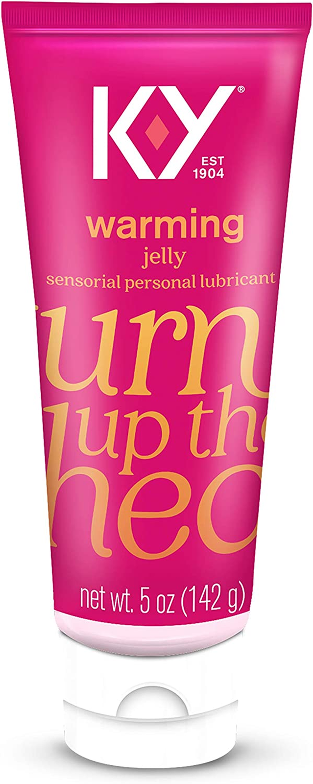 Warming Jelly Lube, Sensorial Personal Lubricant, Glycol Based Formula, 5 Fl Oz