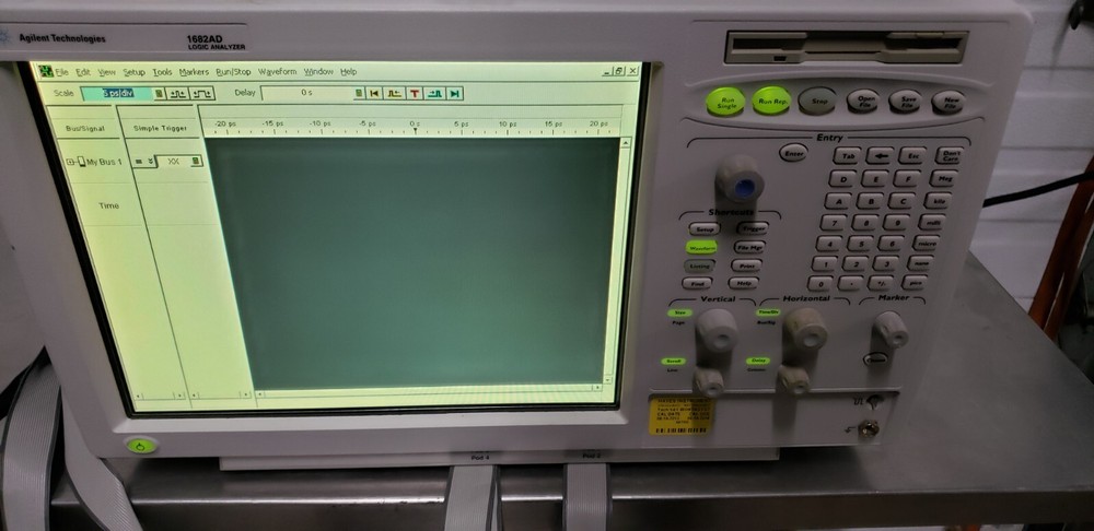 AGILENT TECHNOLOGIES 1682AD LOGIC ANALYZER ( 68CH LA 2MG OPTION )