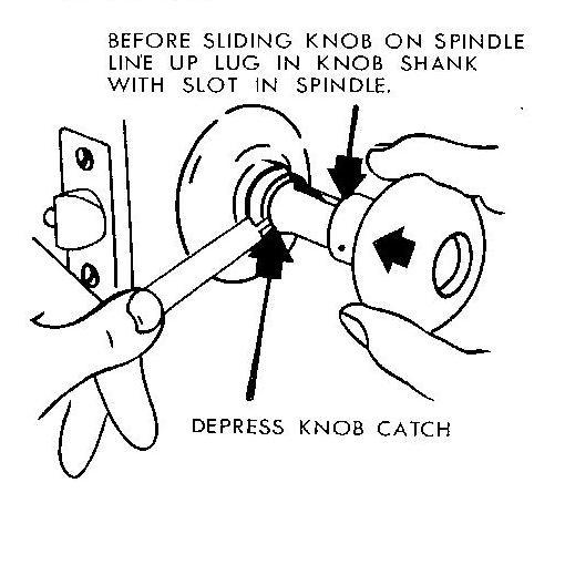 Locksmith Spanner Wrench for Schlage Locks Install Simplex Lever Knob Lock Tool