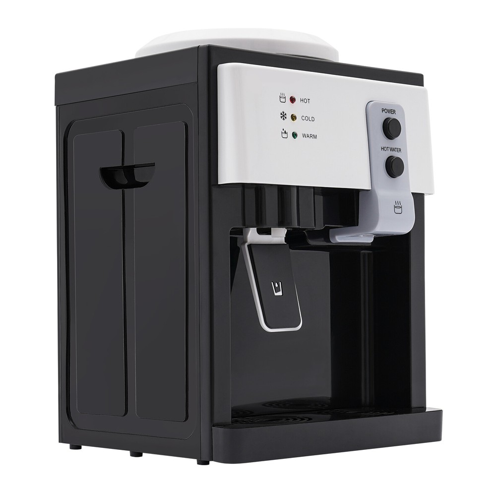 5 Gallon Top Loading Water Cooler Dispenser Countertop Hot+Cold Drinking Machine