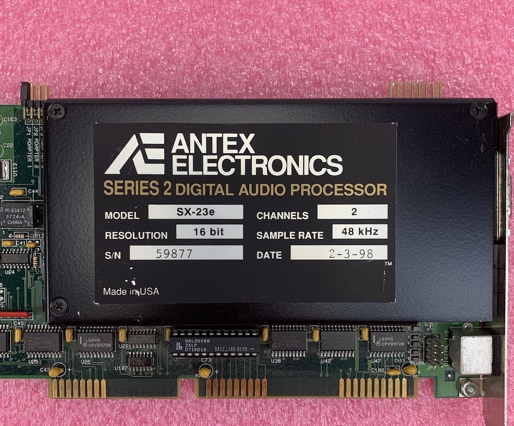 Antex Electronics SX-23e Series 2 Digital Audio Processor
