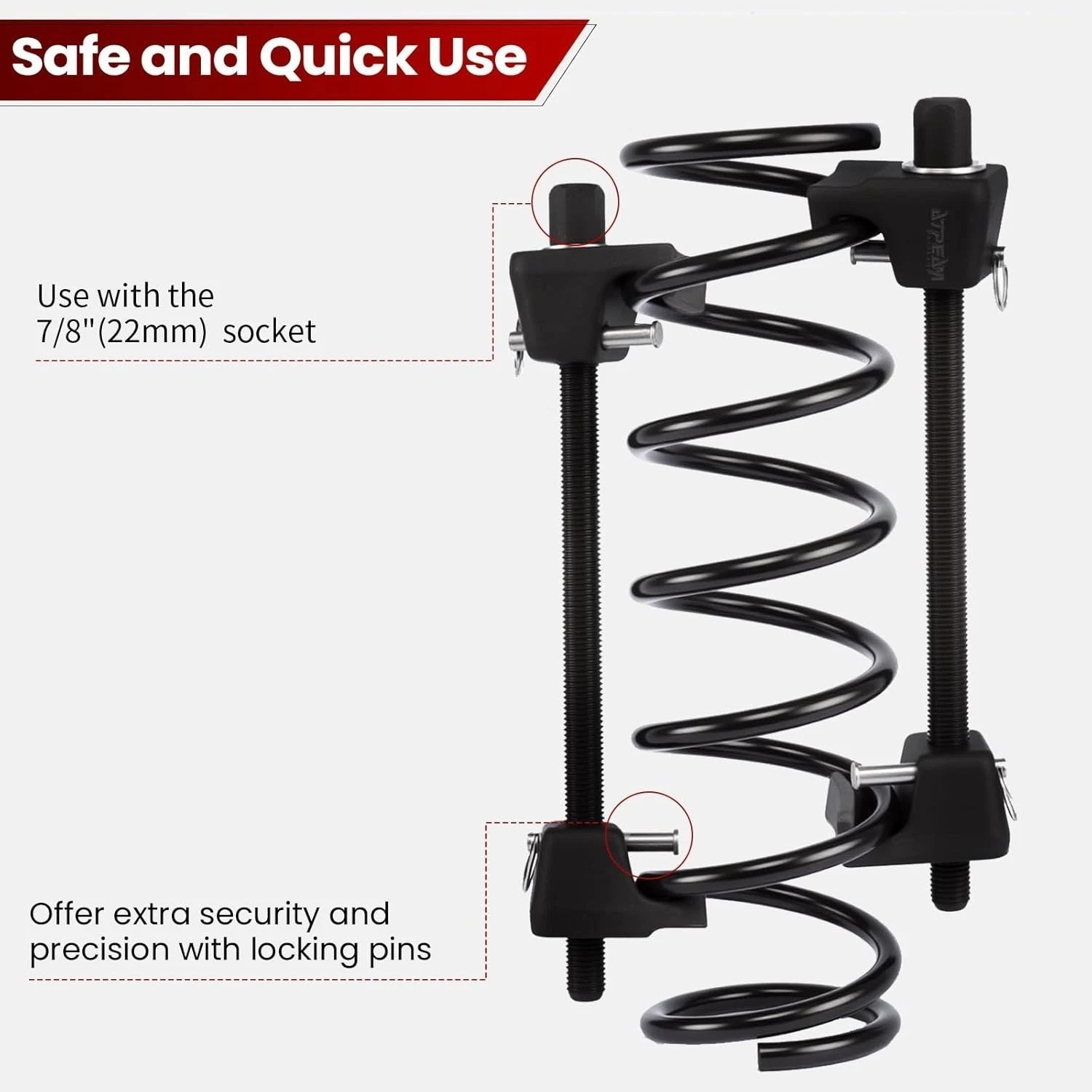 Manual Spring Compressor for Strut Tubes