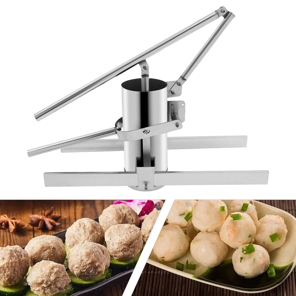 Manual Stainless Steel Meatball Machine for Efficient Meatball Making