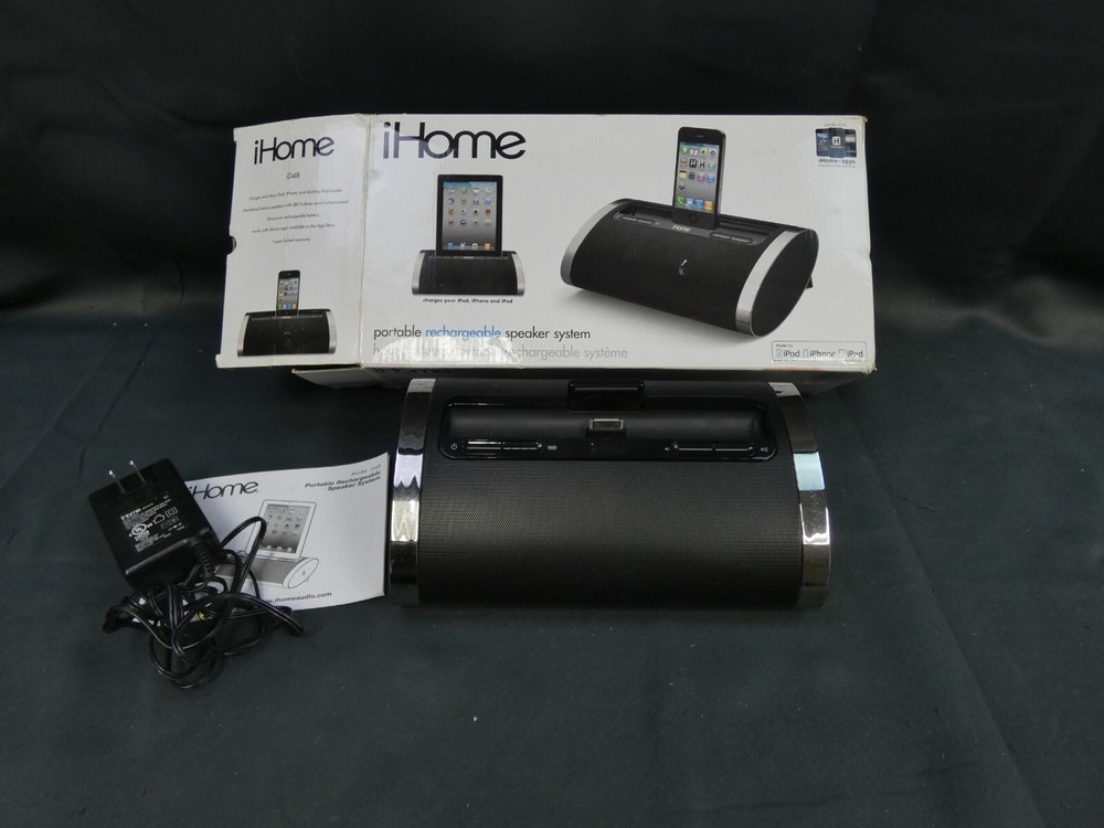 iHome iD48 iPhone Dock for iPhone with 10pin Lightning Connector
