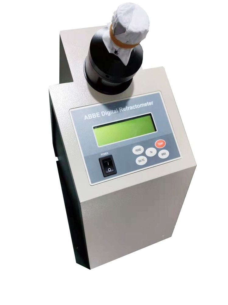 Digital Abbe Refractometer with Range Refractive Index 1.3000-1.7000 Brix 0-95%