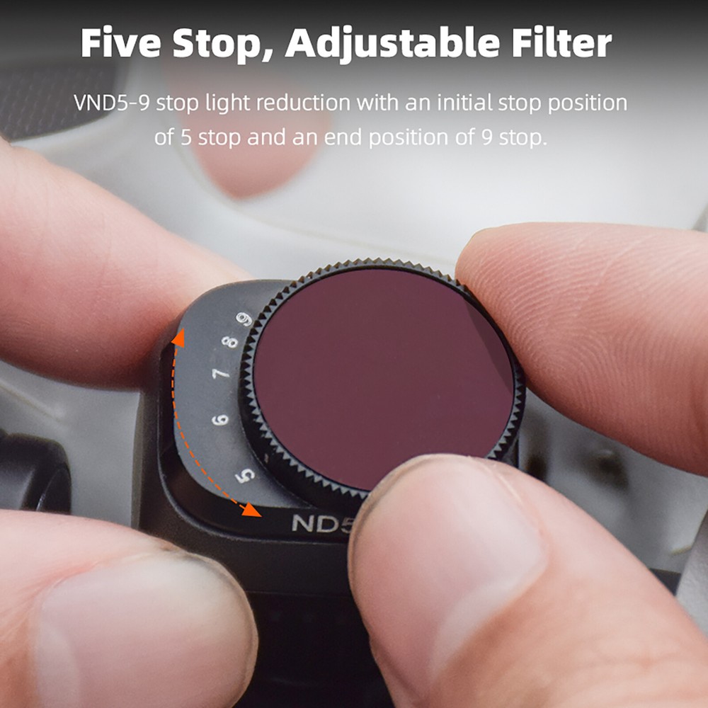 Variable ND Filter Set Drones Lens Accessory Frame Drones for Mini 3 Pro Mini 3