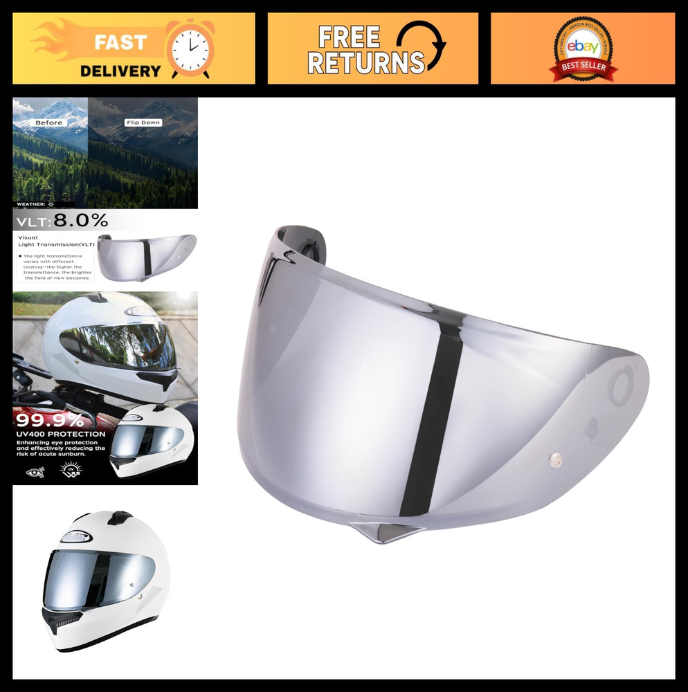 Tinted C10 Visor Shield Replacement for C10 Helmets - UV Protection, Windproof,