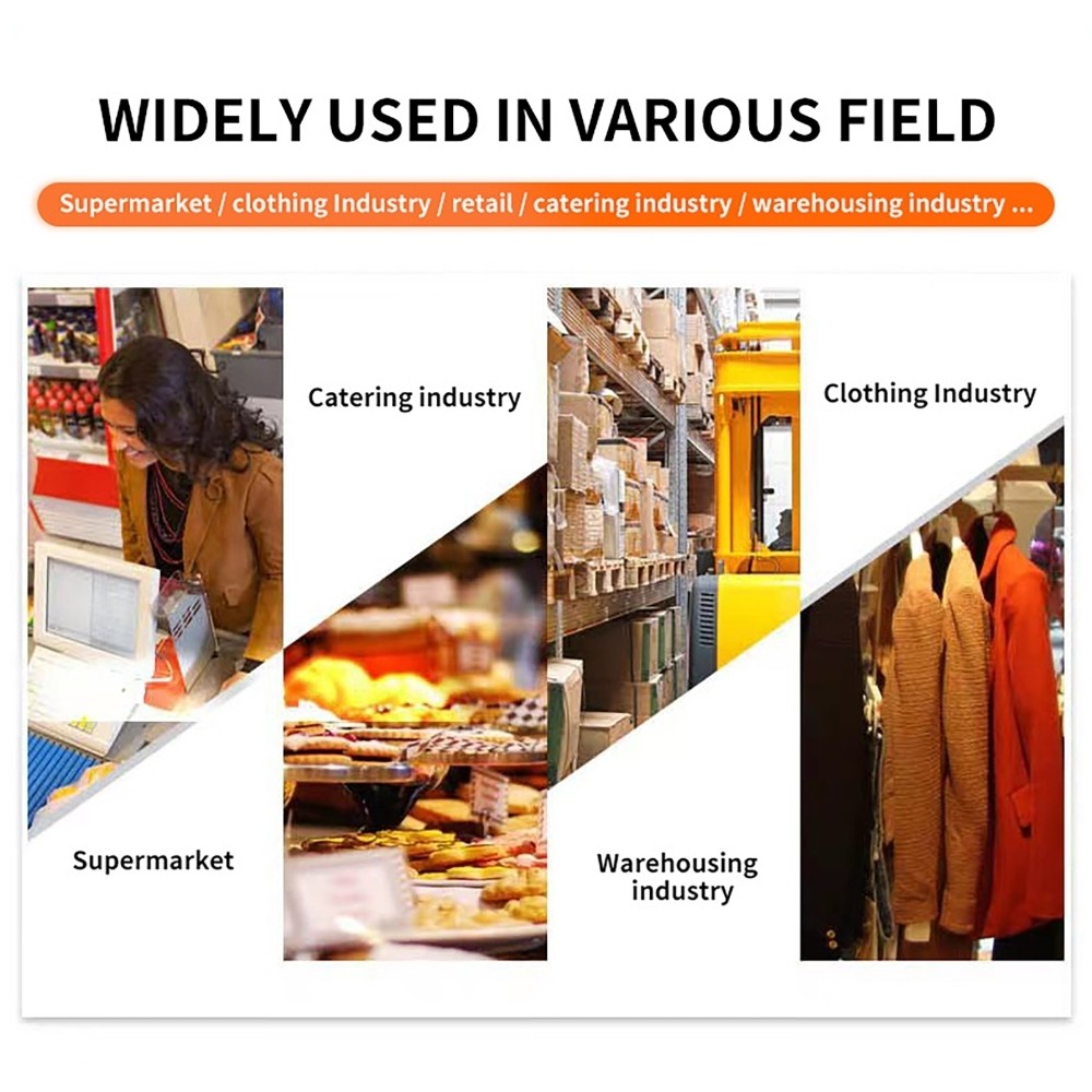 POS Printer 80mm Thermal Receipt Printer Auto Cutter USB & bluetooth AU Plug