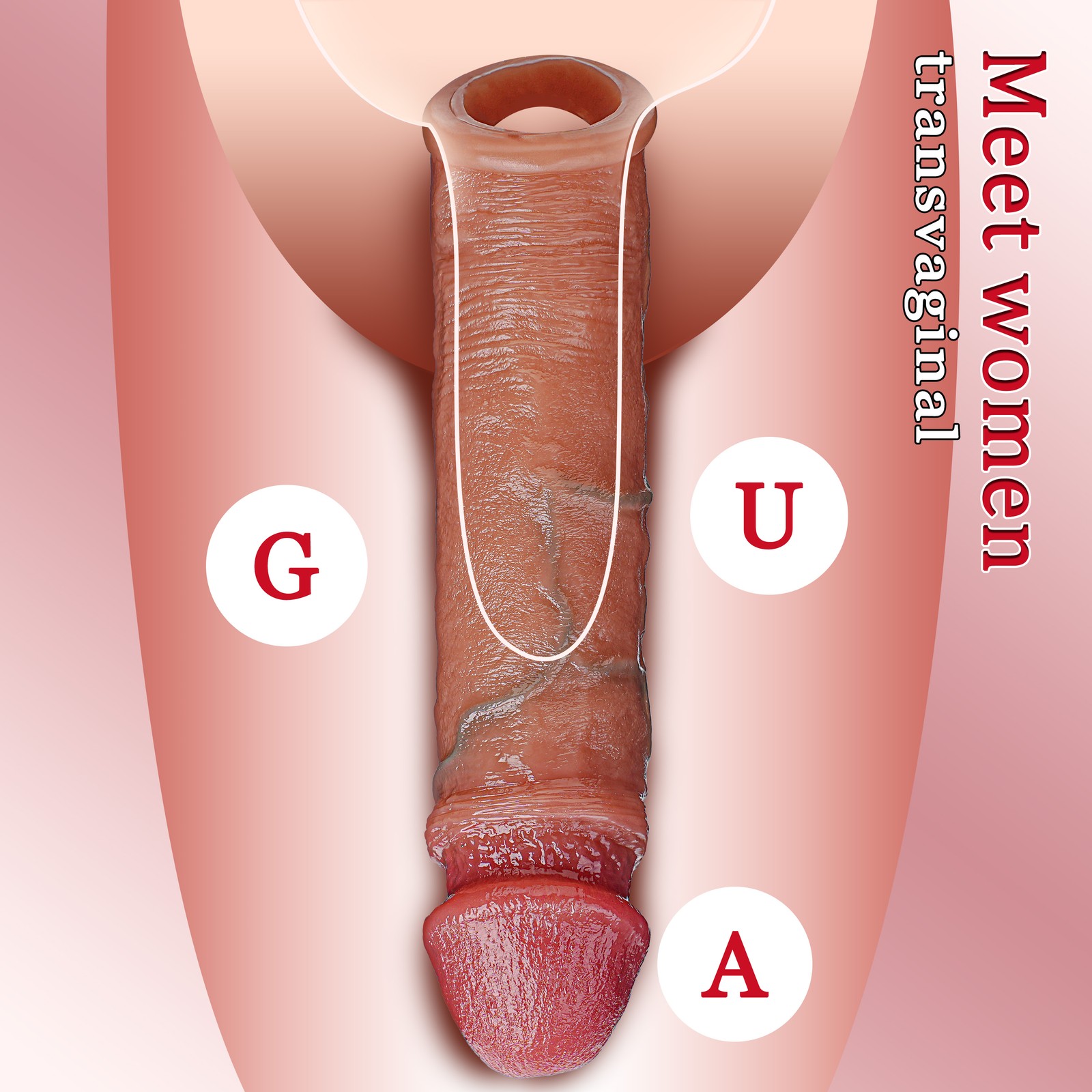 Big Male Cock-Girth-Enlarger-Enhancer-Penis-Extension-Extender-Sheath Sleeve Men