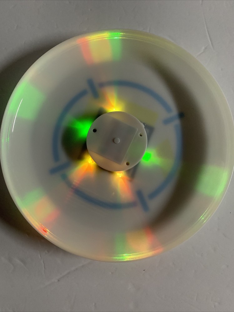 nerf light up frisbee flying disc new