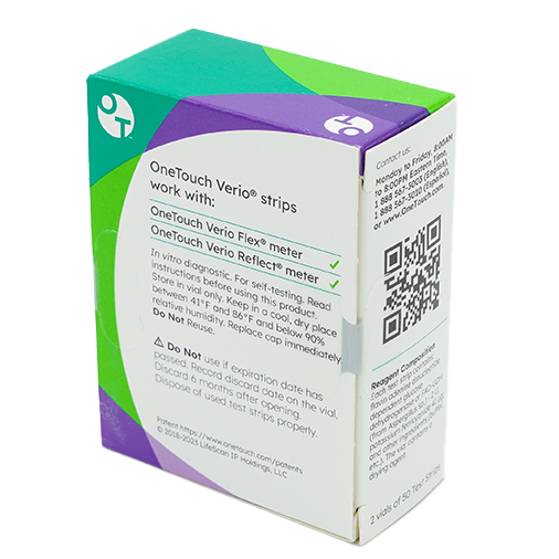 OneTouch Verio Test Strips 100 Count