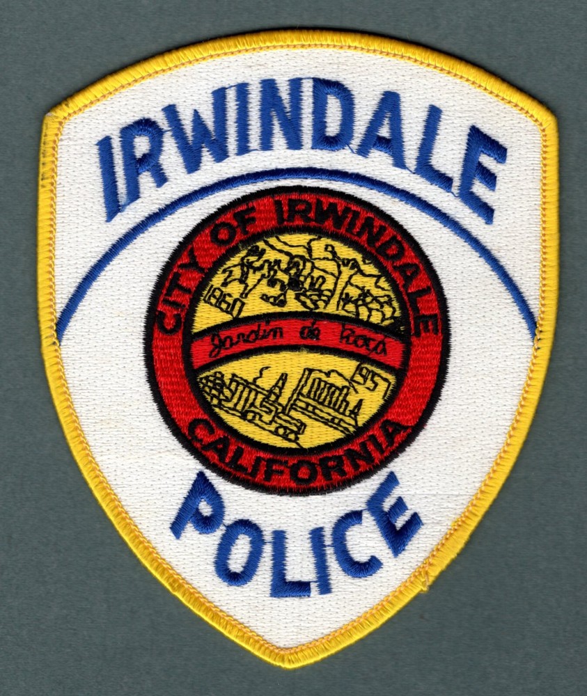 Irwindale California Police Patch