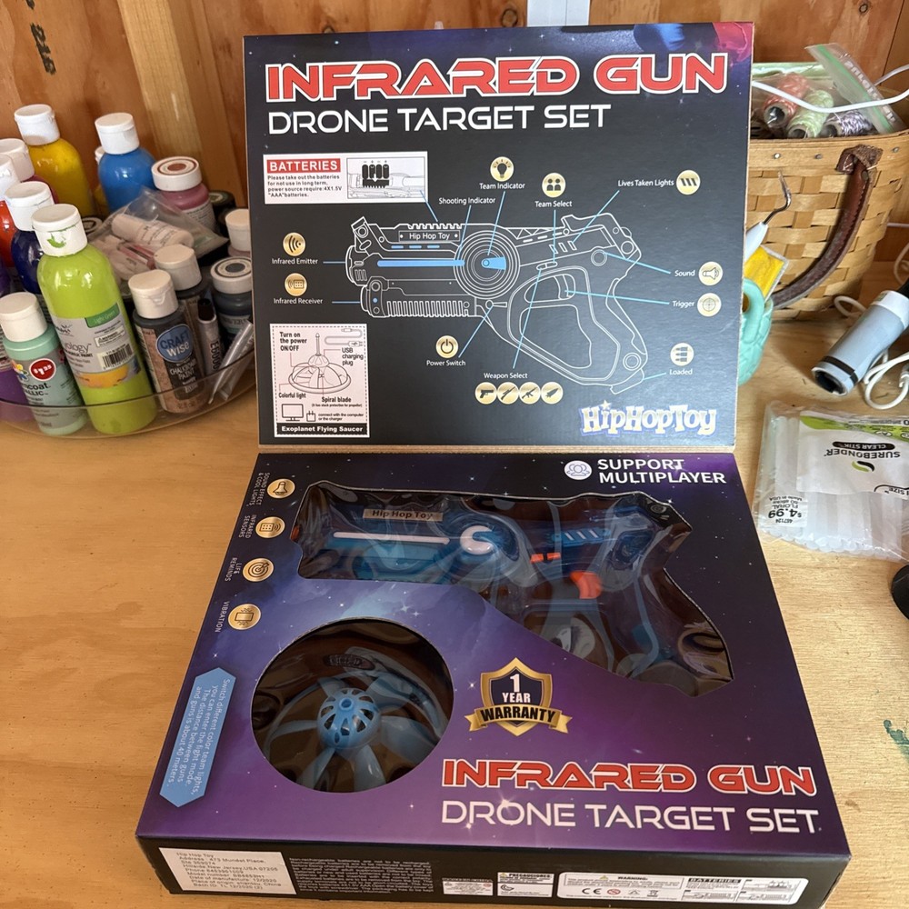Infrared Gun Drone Target Set