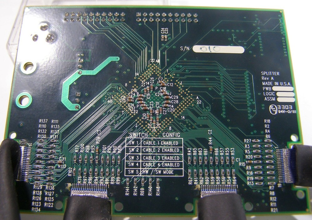 Texas Instruments Emulator Splitter Specialty Board Rev.A