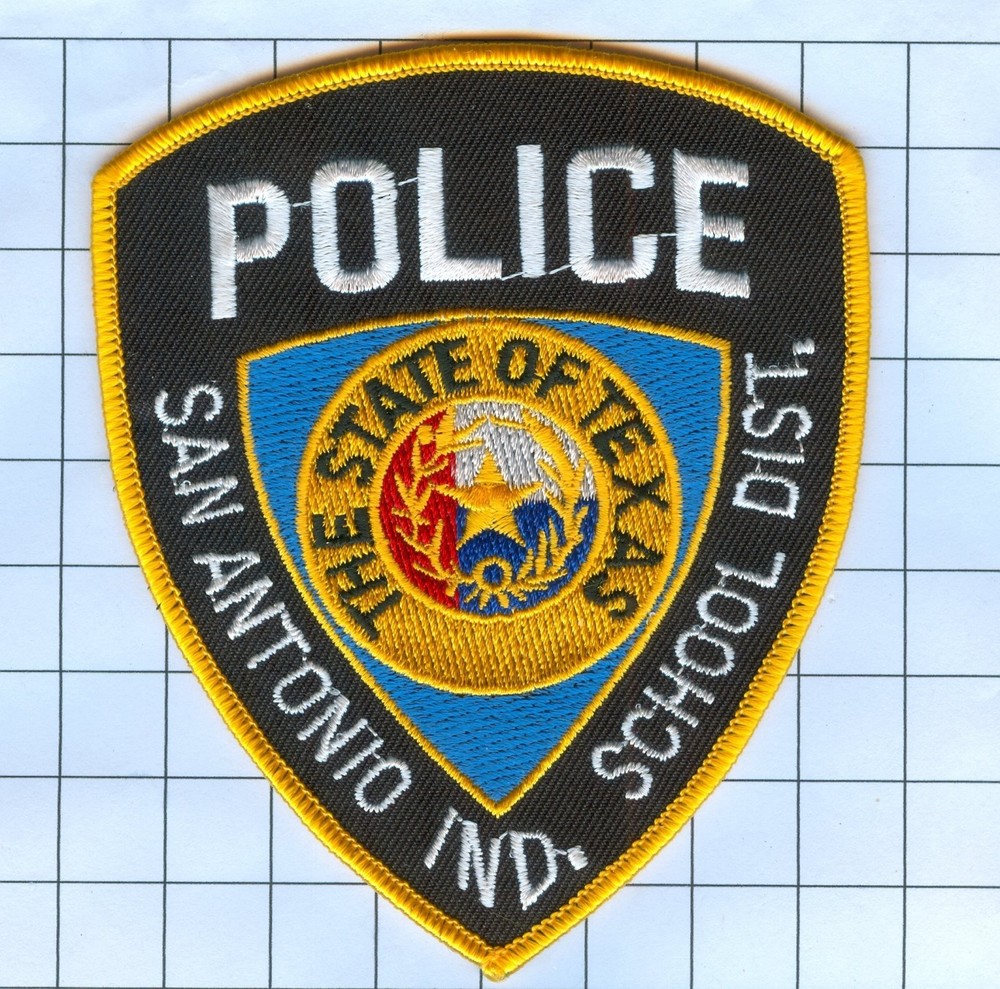 Police Patch - SAN ANTONIO IND. SCHOOL DISTRICT