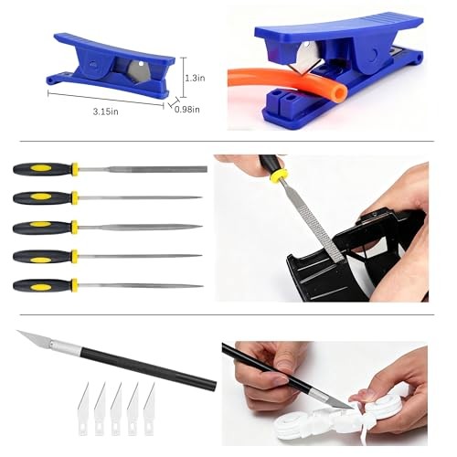 80-in-1 3D Printer Tools Kit with Cutting Mat, Storage Bag, Nozzle Cleaner,