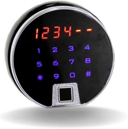 Fingerprint Safe Electronic Lock Biometric LED Touch Safe Lock Replacement .