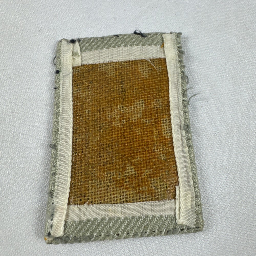 WWII GERMAN COLLAR YELLOW UNIFORM TAB