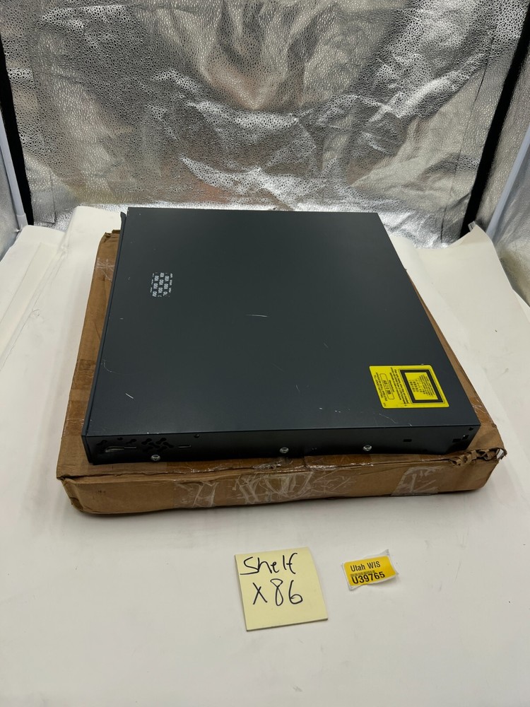 Catalyst 3750G Series Ethernet Network Switch Form Factor Black Networking Hub