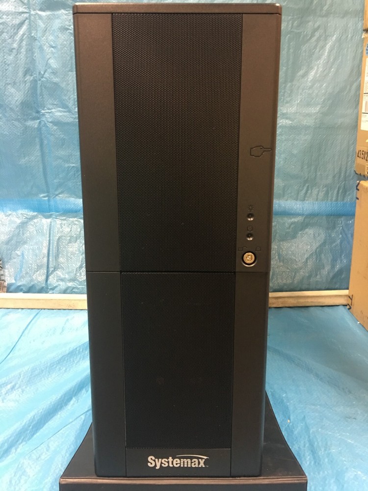 Systemax Chieftec Full Tower Computer Case CX-01B-B-B-U