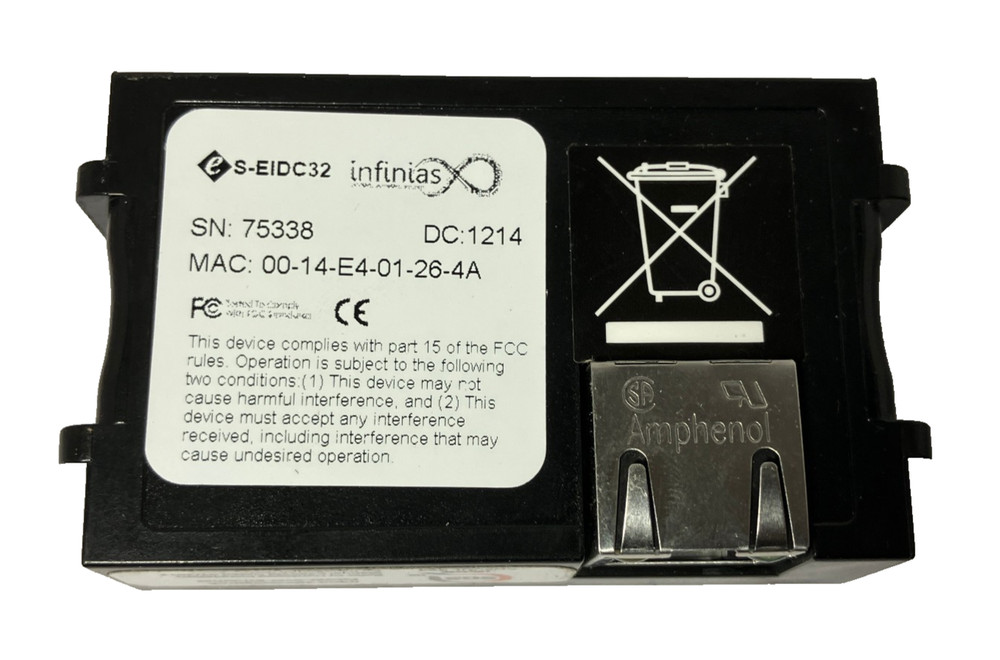 3xLogic S-EIDC32 Infinias eIDC32 Ethernet Integrated Door Controller PoE Module