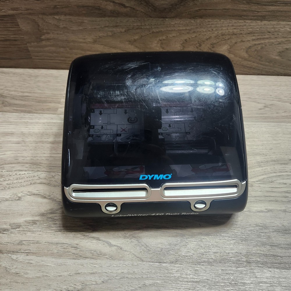 DYMO LabelWriter 450 Twin Turbo Thermal Label Printer Bundle NO rollers
