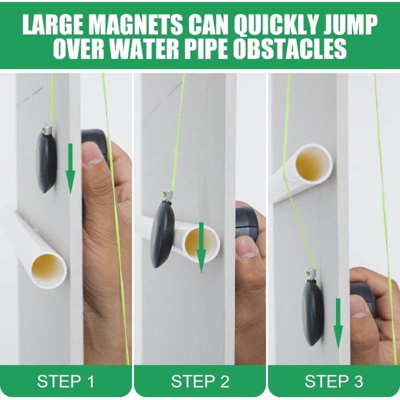 Zezzo Wire Puller Tool for Walls Magnetic System