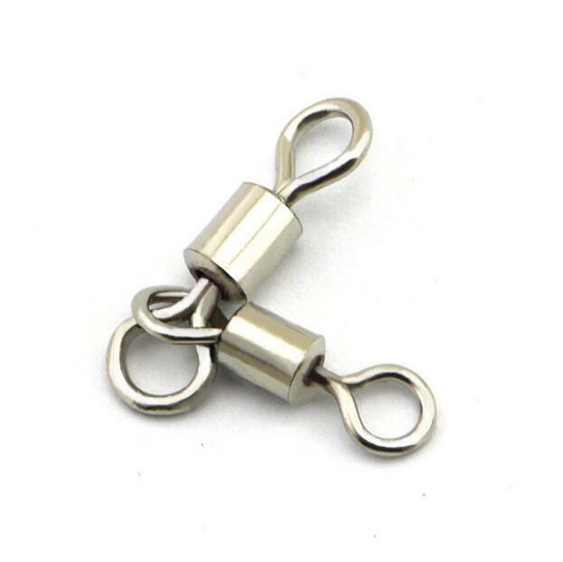 3 Way Swivel Fishing Crane T Turn Swivel Heavy Duty Freshwater Saltwater Fishing