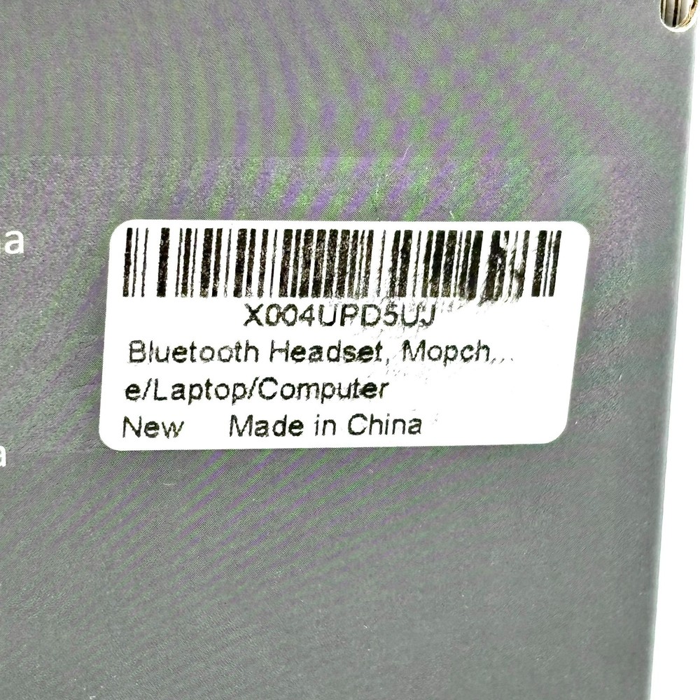 Mopchnic Wireless Bluetooth Computer Headset Model KH113M - Black