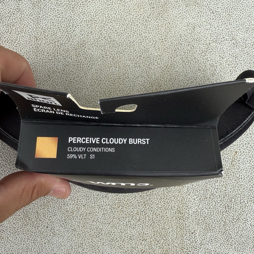 Anon WM3 Goggle Replacement Lens $130 Perceive Cloudy Burst Authentic Red