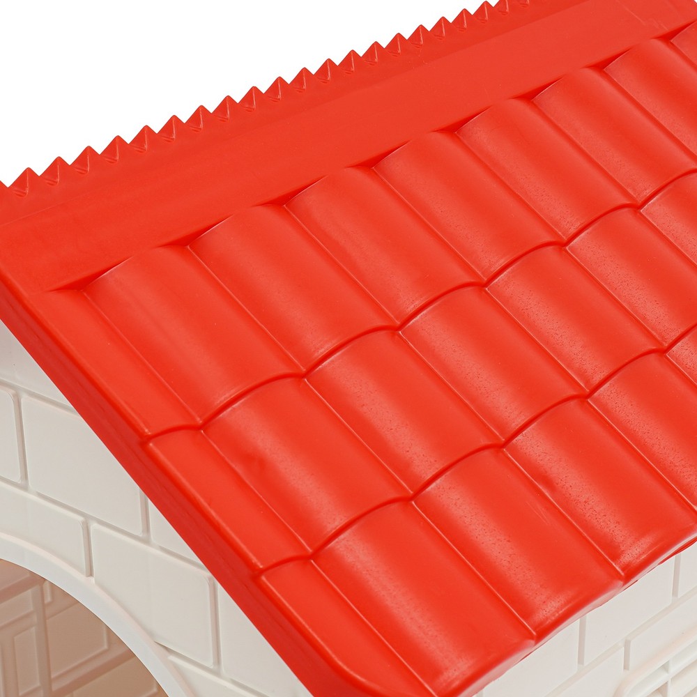 3 PCS Chicken Nesting Boxes Nesting Box with Nesting Pad for Laying Eggs Red